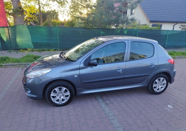 Peugeot 206 plus cena 11900 przebieg: 99875, rok produkcji 2009 z Szczecin małe 352